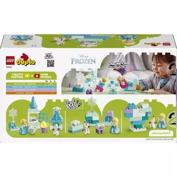 LEGO® DUPLO® La Reine des Neiges : boîte créative avec figurines Elsa et Olaf 10462 - .image