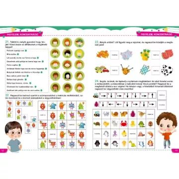 Slimmerikjes kleuterschool: Aandacht en concentratie – Activiteitenboek - .afbeelding