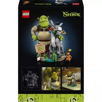 LEGO® Shrek: Shrek, Măgărușul și Motanul Încălțat 72423 - .foto
