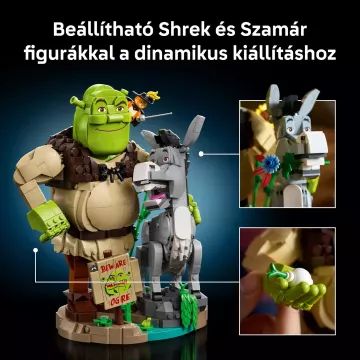 LEGO® Shrek: Shrek, Măgărușul și Motanul Încălțat 72423 - .foto