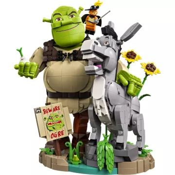 LEGO® Shrek: Shrek, Măgărușul și Motanul Încălțat 72423 - .foto