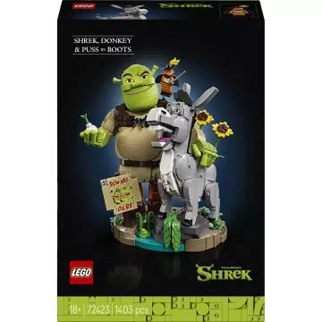 LEGO® Shrek: Shrek, Măgărușul și Motanul Încălțat 72423 - .foto