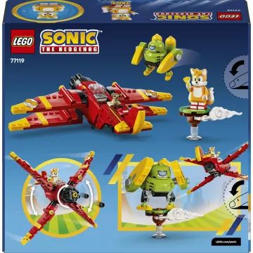 LEGO® Sonic Tailsovo letalo Tornado-1 77119 - .slika