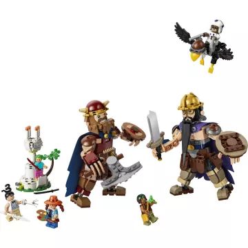 LEGO® ONE PIECE Dorry vs. Brogy – Giganții Grădinii Mici 75644 - .foto