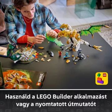 LEGO® NINJAGO® Bătălia Ultra Dragonului 71872 - .foto