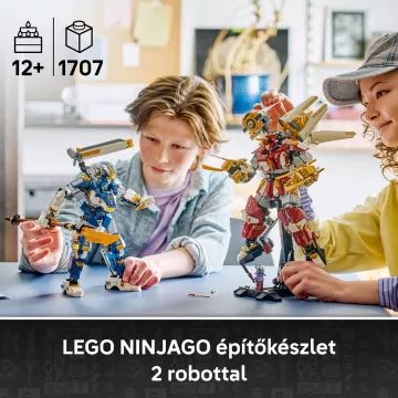 LEGO® NINJAGO® Bliźniacze Tytanowe Pancerze 71870 - .zdjęcie 
