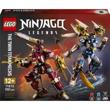 LEGO® NINJAGO® Bliźniacze Tytanowe Pancerze 71870 - .zdjęcie 