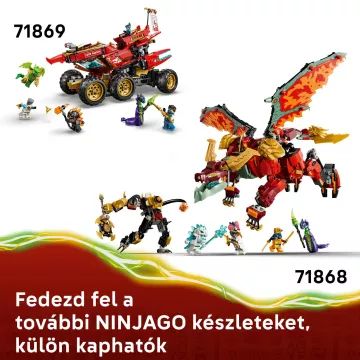 LEGO® NINJAGO® Wyldfyre transformujący się smoczy robot 71868 - .zdjęcie 