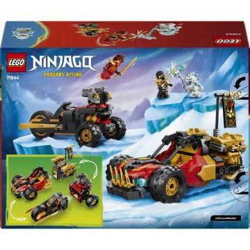 LEGO® NINJAGO® Combineerbare voertuigen van Kai en Cole 71864 - .afbeelding