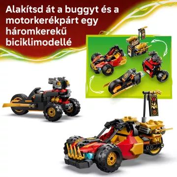 LEGO® NINJAGO® Véhicules combinables de Kai et Cole 71864 - .image