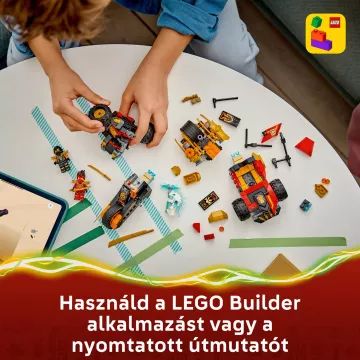 LEGO® NINJAGO® Véhicules combinables de Kai et Cole 71864 - .image