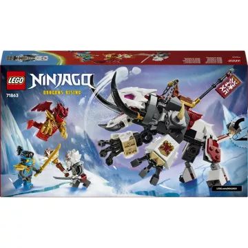 LEGO® NINJAGO® Zilvar și Grimtak, monstrul-dragon 71863 - .foto