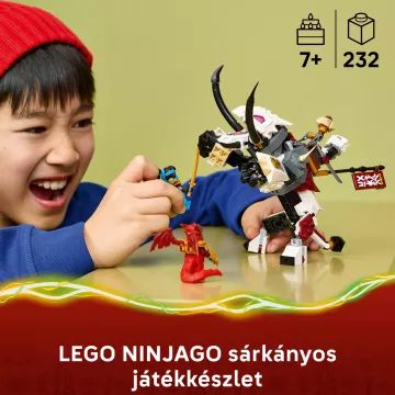 LEGO® NINJAGO® Zilvar și Grimtak, monstrul-dragon 71863 - .foto