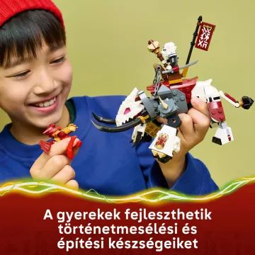LEGO® NINJAGO® Zilvar e Grimtak, il mostro drago 71863 - .immagine