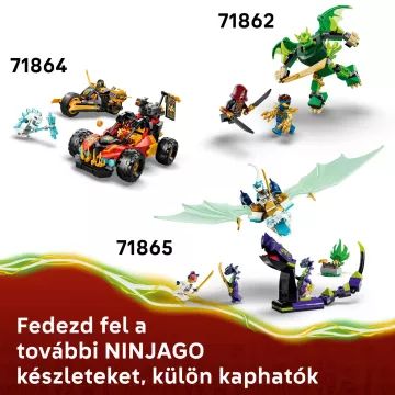 LEGO® NINJAGO® Zilvar i Grimtak, smok-potwór 71863 - .zdjęcie 