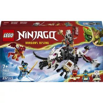 LEGO® NINJAGO® Zilvar i Grimtak, smok-potwór 71863 - .zdjęcie 