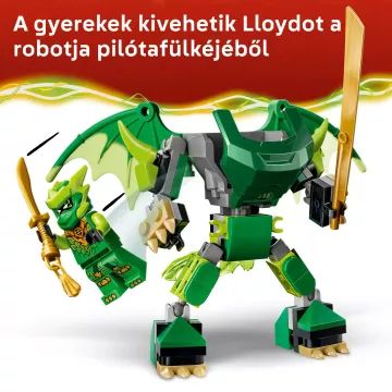 LEGO® NINJAGO® Lloydovo dračie brnenie, bojový balíček 71862 - .Obrázok