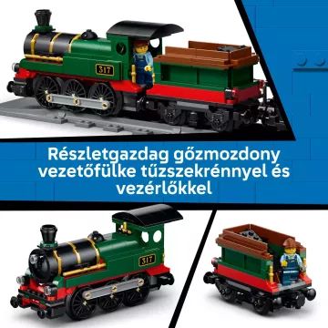 LEGO® City Nosztalgia gőzmozdony 60511 - . kép