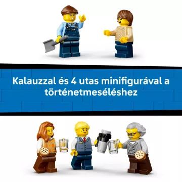 Locomotivă cu aburi nostalgică LEGO® City 60511 - .foto