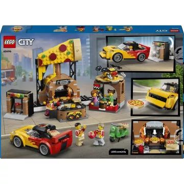 LEGO® City Pizzeria con veicoli per le consegne 60496 - .immagine