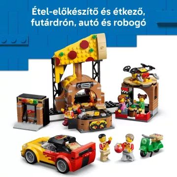 Όχημα παράδοσης πιτσαρίας LEGO® City 60496 - .εικόνα