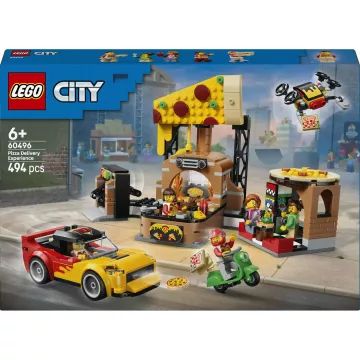 Όχημα παράδοσης πιτσαρίας LEGO® City 60496 - .εικόνα