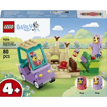 LEGO® Bluey Mamie avec Bingo et Bluey 11216 - .image