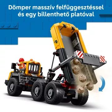 LEGO® City Utovarivač s prednjom kašikom i kiper kamion 60494 - .slika