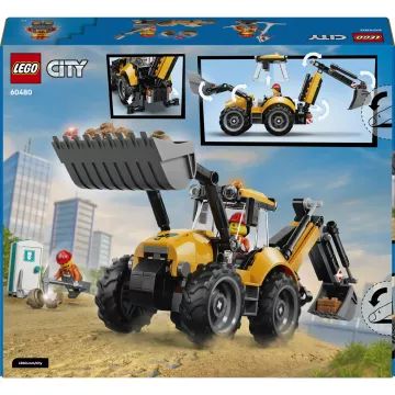 LEGO® City Gelber Baggerlader 60480 - . bild aus