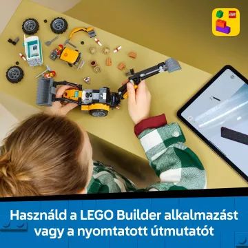 LEGO® City dzeltenais tranšeju ekskavators-iekrāvējs 60480 - .attēls