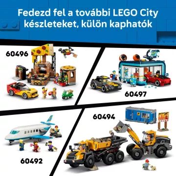 LEGO® City dzeltenais tranšeju ekskavators-iekrāvējs 60480 - .attēls