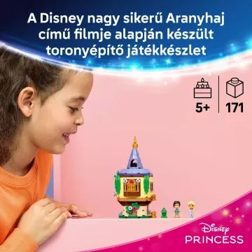Mini torre LEGO® Disney Rapunzel 43294 - .Imagem