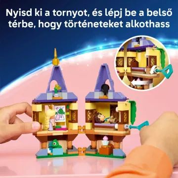 Mini torre LEGO® Disney Rapunzel 43294 - .Imagem