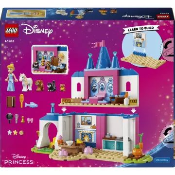 LEGO® Disney Zamek Kopciuszka i jej zwierzęcy przyjaciele 43283 - .zdjęcie 