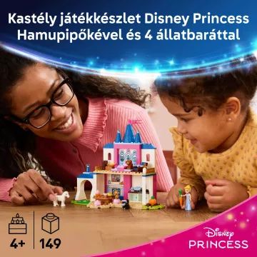 LEGO® Disney Hamupipőke kastélya és állatbarátai 43283 - . kép