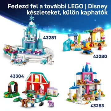 LEGO® Disney Falusi ház és tutaj 43282 - . kép