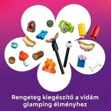 LEGO® Friends Otthonos kabin az őszi erdőben 42705 - . kép
