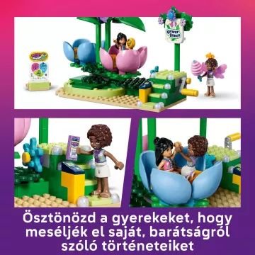 LEGO® Friends Carusel cu flori și zâne 42702 - .foto