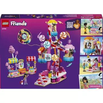 LEGO® Friends Виенско колело, украсено с бонбони и мъфини 42700 - . изображение