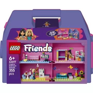 LEGO® Friends Radošā čemodāna leļļu māja 42697 - .attēls
