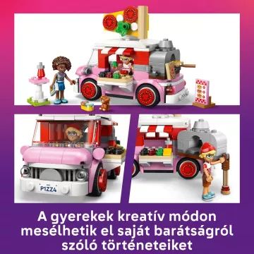 LEGO® Friends Pizzaárus büfékocsi 42694 - . kép