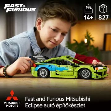LEGO® Technic Fast & Furious Mitsubishi Eclipse automašīna 42229 - .attēls