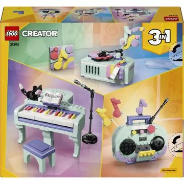 Decorazione musicale con gattino 3 in 1 LEGO® Creator 31392 - .immagine