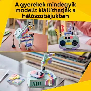LEGO® Creator 3 em 1 Decoração Musical com Gato 31392 - .Imagem