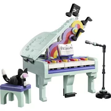 LEGO® Creator 3 em 1 Decoração Musical com Gato 31392 - .Imagem
