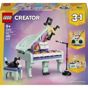 LEGO® Creator 3 em 1 Decoração Musical com Gato 31392 - .Imagem