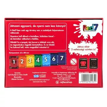 Red7 lauamäng - ungari keeles - .pilt