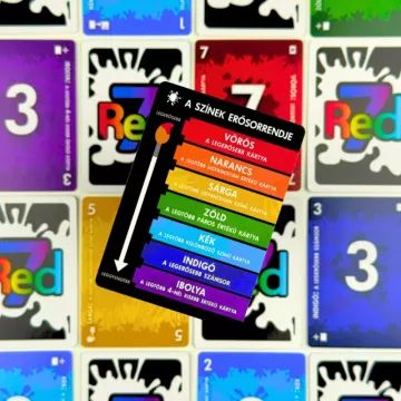 Stolová hra Red7 - v maďarčine - .Obrázok