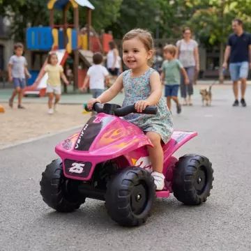 Injusa Elektro-Quad rosa 6V - . bild aus