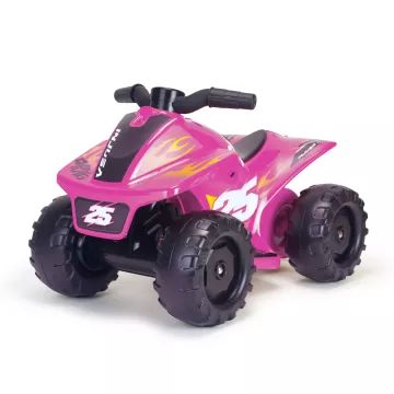 Różowy elektryczny quad Injusa 6V - .zdjęcie 